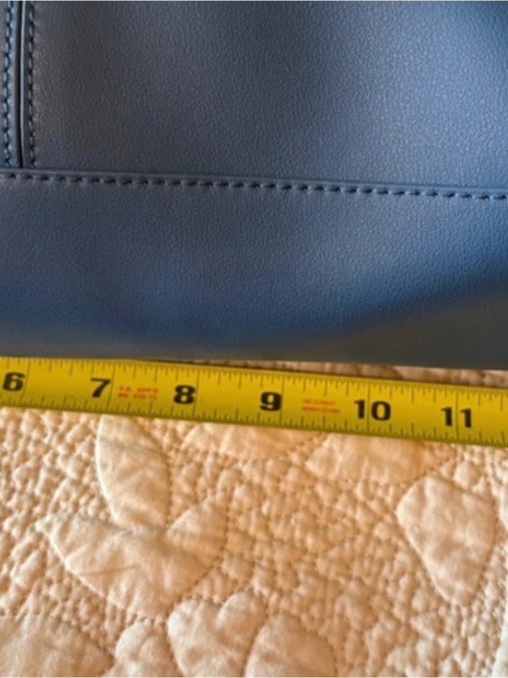 Genuine leather, NWT Minimalist Turquoise Shoulder Bag for Women - Picture 6 of 7